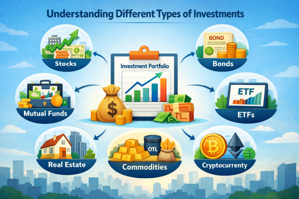 Types of Investments: A Complete Beginner’s Guide